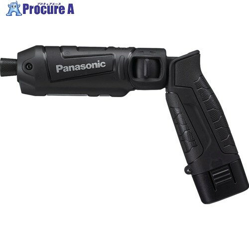 Panasonic 充電スティックインパクトドライバー 7.2V ブラック EZ7521F07D-B 1台 ▼690-5995 ●YA513