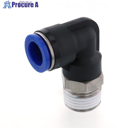 PISCO 耐腐蝕性SUS303相当継手 エルボチューブ12ネジR1/2 SPL12-04 1個 ▼818-2127