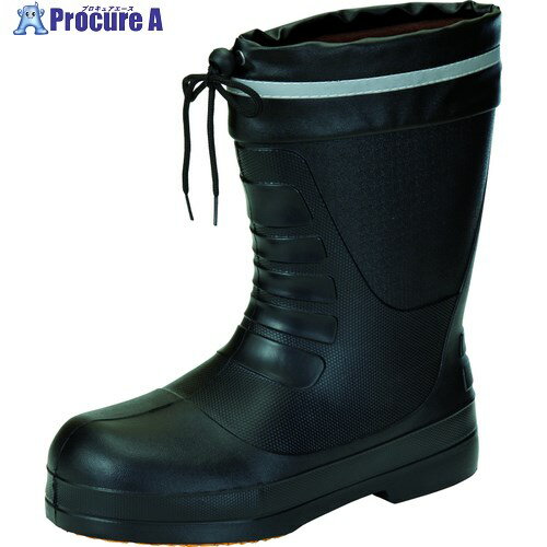 日進 スタッドレス防寒EVA長靴 SSV-77 ブラック M (24.5〜25.0cm) SSV77BK-M 1足 ■▼621-6059 【送料都度見積】