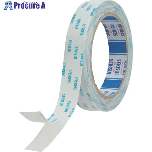 積水 多用途PEクロス両面テープ 20mm×10m WPECX13 (20MMX10M) 1巻 ▼572-8793