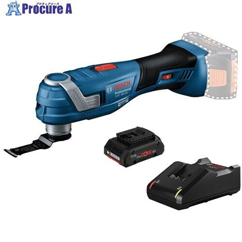 ボッシュ コードレスマルチツール 18V バッテリー充電器セット GMF18V-34H4SET 1S ▼690-9886