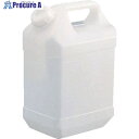 AS 角型瓶(フラット型)4L 1-4638-04 1個 ▼101-2899