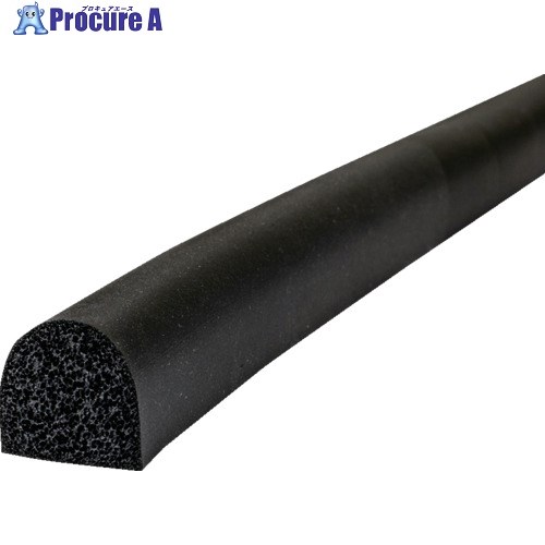 TRUSCO シャッター用スポンジ(EPDM甲丸)15X15 10m巻 EPDM-1515KM 1本 ▼116-4305