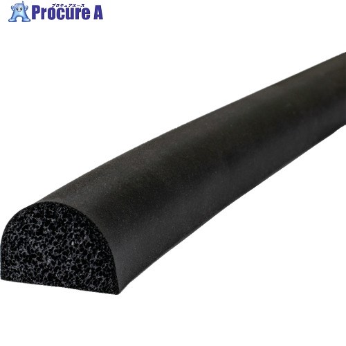 TRUSCO シャッター用スポンジ(EPDM甲丸)20X15 10m巻 EPDM-2015KM 1本 ▼116-4307