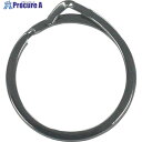 KONTEC 指や爪にやさしいキーリング リング内径約25mm 1個入 ブラック AP-54 1袋 ▼651-4707