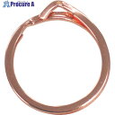 KONTEC 指や爪にやさしいキーリング リング内径約25mm 1個入 ピンクゴールド AP-53 1袋 ▼651-4712