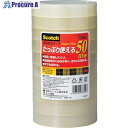 3M 透明粘着テープ500 18mmX50m 10巻パック 500-3-18-10P 1パック ▼542-1136