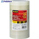3M 透明粘着テープ500 18mmX35m 10巻パック 500-3-1835-10P 1パック ▼542-1144