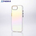 ELECOM ハイブリッドケース iPhone 16e用 &Me オーロラ ストラップシート付属 ホワイト PM-A25SHVCAWH 1個 ■▼690-791...