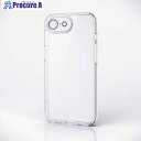ELECOM ハイブリッドケース iPhone 16e用 極限Plus クリア PM-A25SHVCKKPCR 1個 ■▼690-7929