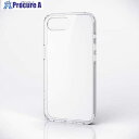 ELECOM ハイブリッドケース iPhone 16e用 フォルティモ(R) クリア PM-A25SHVCK2CR 1個 ■▼690-7933