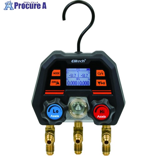 Asada デジタルMiniマニホールドMS-100 AE100 1台 ■▼704-9569 【送料都度見積】