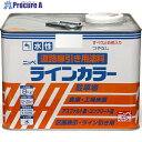 ニッぺ 水性ラインカラー 8kg 白 HPT113-8 4976124092039 1缶 ▼859-8580