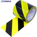 パイオラン 安全表示テープ 100m×25m TT-06-YB 100MM 1巻 ▼149-4266