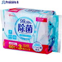 IRIS 107135 大容量除菌ウェット アルコール 3P WTS-60A3P 1パック ■▼660-7400【送料都度見積】
