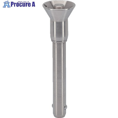 HALDER ボールロックピン セルフロッキング保護グリップ付 ステンレス鋼 22340.1094 1個 ■▼106-5112 【送料都度見積】