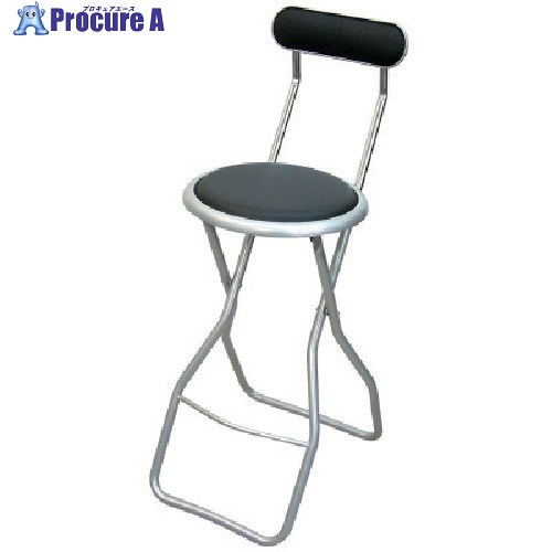 セイコー キャプテンハイチェア 黒 H-60A/01 1脚 ■▼106-5592 【送料都度見積】