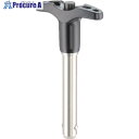 HALDER ボールロックピンセルフロッキングT形グリップ付 ステン析出硬化 ピン8×70 22350.0041 1個 ■▼107-3076 【送料都度見積】