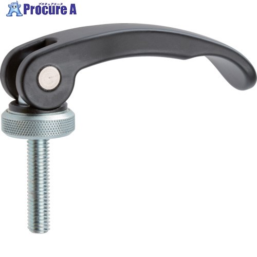 HALDER 偏心クイッククランプレバー オネジ付 63mm M5 23390.0136 1個 ■▼107-8806 【送料都度見積】