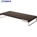 LIHIT デスクボード 机上台(幅590mm・USB3.0ハブ付) 黒 A7334-24 1台 ▼114-1531
