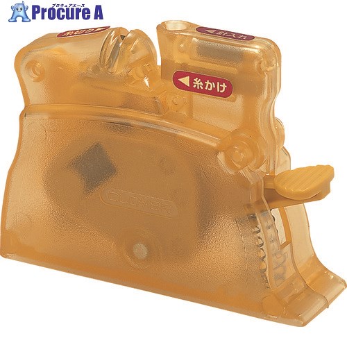 CLOVER 糸通し デスクスレダー イエロー 10-517 1個 ▼114-8400