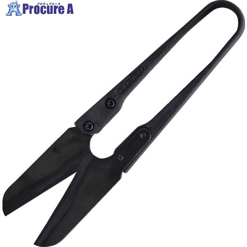 CLOVER 糸切はさみ ブラック(先丸) 36-399 1丁 ▼114-9501