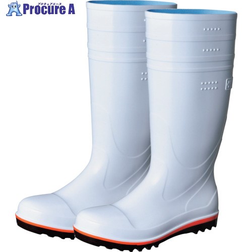 弘進ゴム 長靴 ハイブリーダーガードHB-500 白 23.0cm HB-500-W-230 1足 ▼116-0040