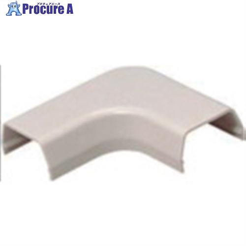 未来 1号モール付属品(曲ガリ) ミルキーホワイト MLM-1M 10個 ■▼118-2987 【送料都度見積】