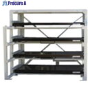 日向 フルスライド式収納棚 スライダ-ラック L5S-1800×800×300H L5S-1800 1台 ■▼122-8576 【送料都度見積】※車上渡し