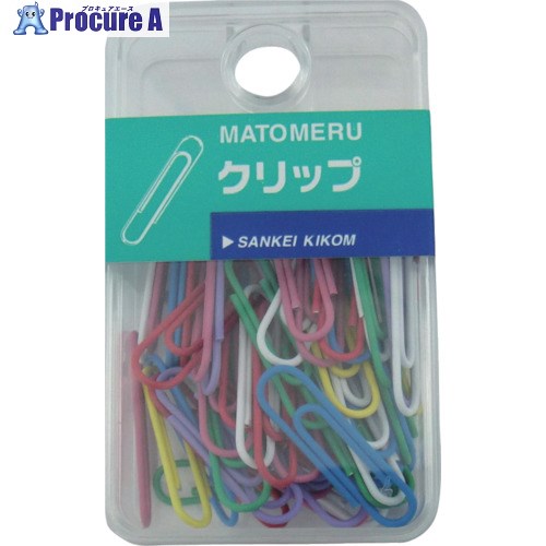 サンケー カラゼムクリップ MPGM-5 (イロコミ 60P) 10パック ■▼134-2381 【送料都度見積】