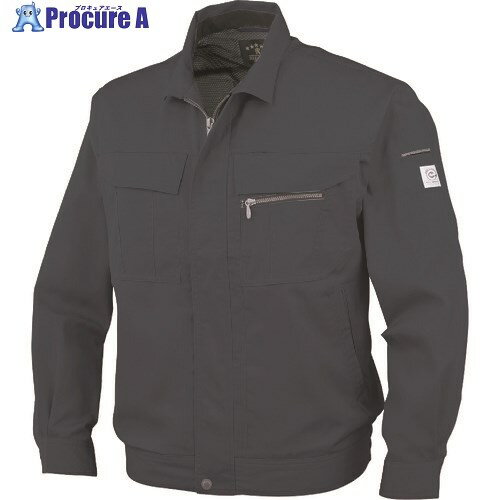 コーコス 長袖ブルゾンA-4451 23Cチャコール5L A-4451-23-5L 1枚 ■▼135-1362 【送料都度見積】(4)