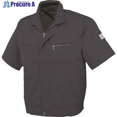 コーコス 半袖ブルゾンA-4450 23CチャコールS A-4450-23-S 1枚 ■▼135-4420 【送料都度見積】