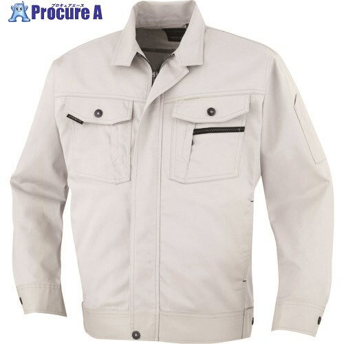 コーコス 立体カットブルゾン 3シルバー M AS-1930-3-M 1着 ■▼136-5305 【送料都度見積】(4)