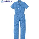 AUTO-BI 半袖つなぎ服2301-004スカイブルー-4L 2301-004-4L 1着 ■▼136-8009 【送料都度見積】
