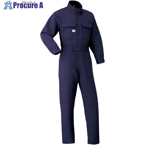 AUTO-BI 耐酸つなぎ服6100-001ネイビーブルー-3L 6100-001-3L 1着 ■▼136-9863 【送料都度見積】