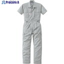 AUTO-BI 半袖つなぎ服2301-008シルバーグレー-LL 2301-008-LL 1着 ■▼137-1084 【送料都度見積】