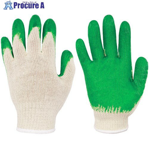 ミタニ #LC-0110 ゴム引き手袋10双パック(グリーン) 220063 1組 ■▼139-6240 【送料都度見積】