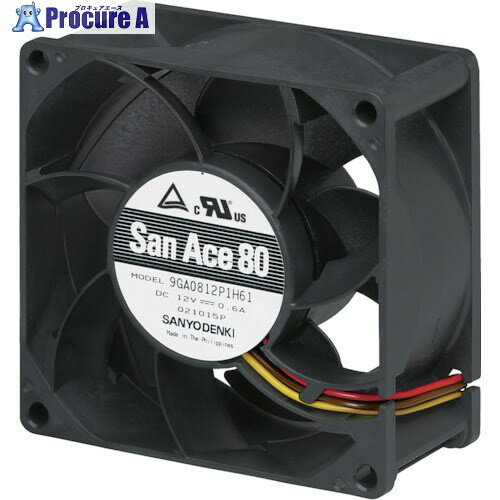 SanAce ϥե(8038 DC12V PWMѥ륹դ) 9GA0812P1H61 1 148-8416 ...