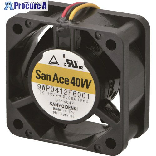 SanAce ɿե(4020mm DC12V ѥ륹դ) 9WP0412H6001 1 148-8420 ٸ...