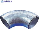 BENKAN G90LSGP白鋼管製エルボロング90°65A G90L-SGP-65A (2 1/2) 1個 ▼160-0419