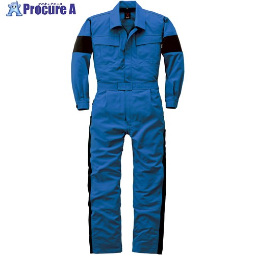 カンサイ つなぎ服207-002マリンブルー-5L 207-002-5L 1着 ■▼161-9036 【送料都度見積】