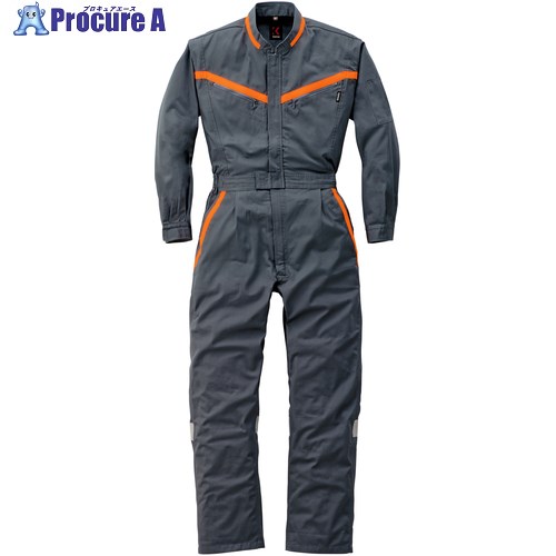 AUTO-BI AW(秋冬)モデル 反射型つなぎ服209-012チャコールグレー-S 209-012-S 1着 ■▼162-0545 【送料都..