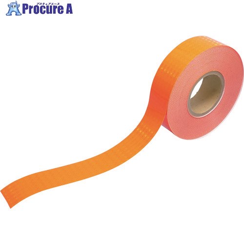 グリーンクロス 高輝度マイクロプリズム型反射シート オレンジ 6300001463 1巻 ■▼163-1834 ※個人宅様送..