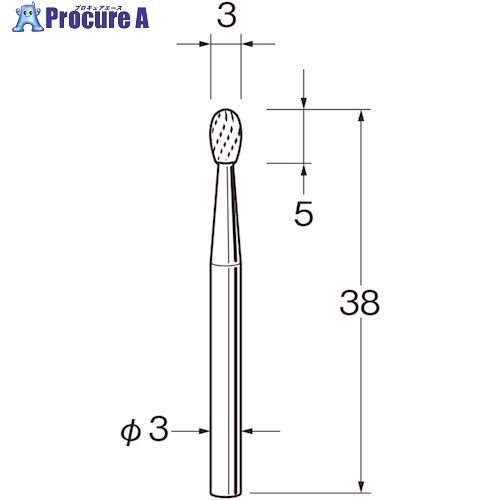 リューター チタンアルミナコーティング超硬カッター K8019 1袋 ■▼168-4466 【送料都度見積】