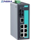 MOXA 8ポート(RJ45×7、マルチモードSCコネクタ×1) アンマネージド イーサネットスイッチ EDS-308-M-SC 1個 ■▼168-8048 【...