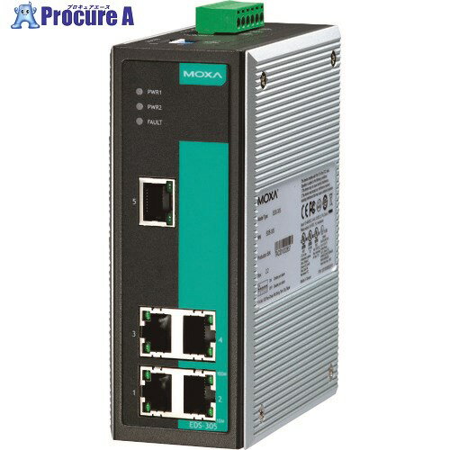 MOXA 5ݡ(RJ455) ޥ͡ ͥåȥå EDS-305 1 168-8064
