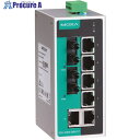 MOXA 8ポート(RJ45×6、マルチモードSTコネクタ×2) アンマネージド イーサネットスイッチ EDS-208A-MM-ST 1個 ■▼168-8094...