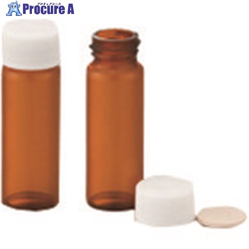 TGK ねじ口瓶 茶 SV-8 白蓋TF付 50本 717-04-06-63 1箱 ■▼184-8845 【送料都度見積】