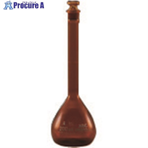 TGK メスフラスコ スタンダード 茶 20mL IWAKI 988-11-03-63 1個 ■▼185-2410 【送料都度見積】