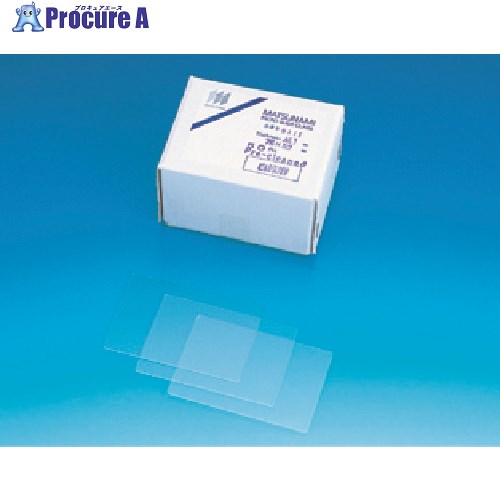 TGK 大型スライドグラス S9111 白フチ磨#1 50入 863-14-11-31 1箱 ■▼185-3828 【送料都度見積】